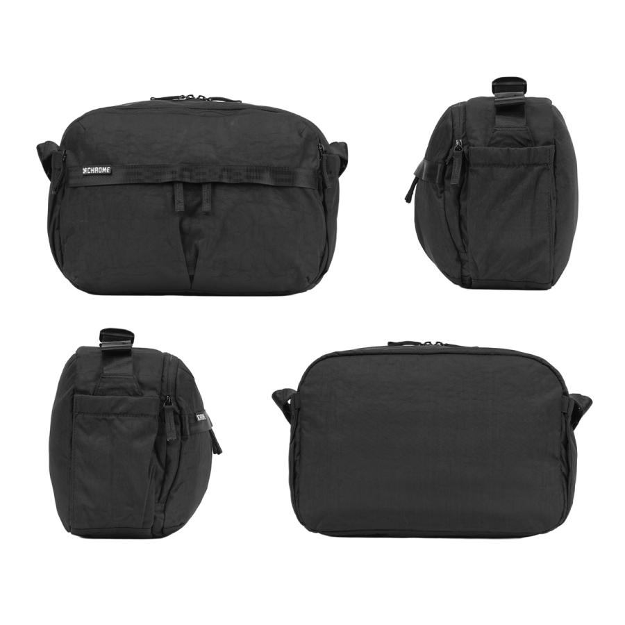 最大44% 3/22まで クローム インダストリーズ パックショルダー ショルダーバッグ 12L 耐水 ブラッククリンクル CHROME INDUSTRIES PACK SHOULDER BJ011 | CHROME | 03