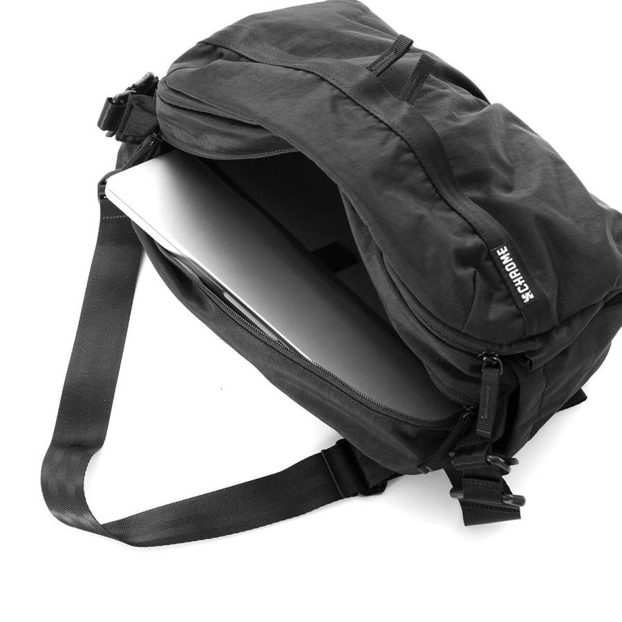 最大44% 3/22まで クローム インダストリーズ パックショルダー ショルダーバッグ 12L 耐水 ブラッククリンクル CHROME INDUSTRIES PACK SHOULDER BJ011 | CHROME | 07
