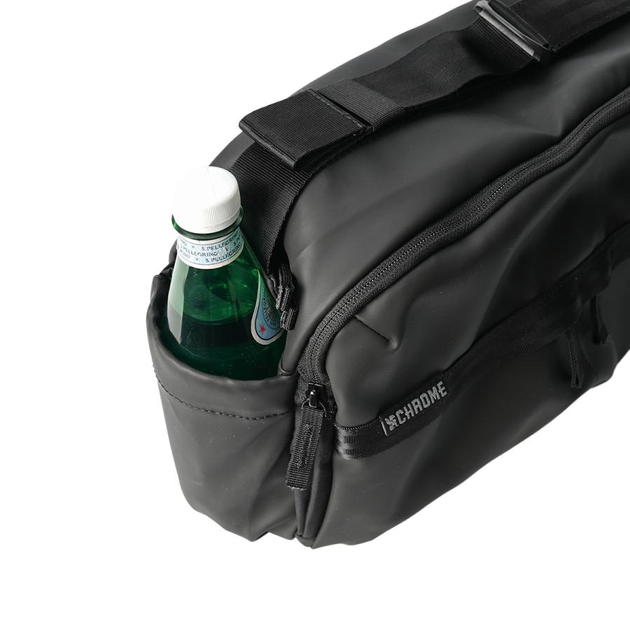 最大44% 3/22まで クローム インダストリーズ パックショルダー ショルダーバッグ 12L 耐水 マットブラック CHROME INDUSTRIES PACK SHOULDER BJ011 | CHROME | 08