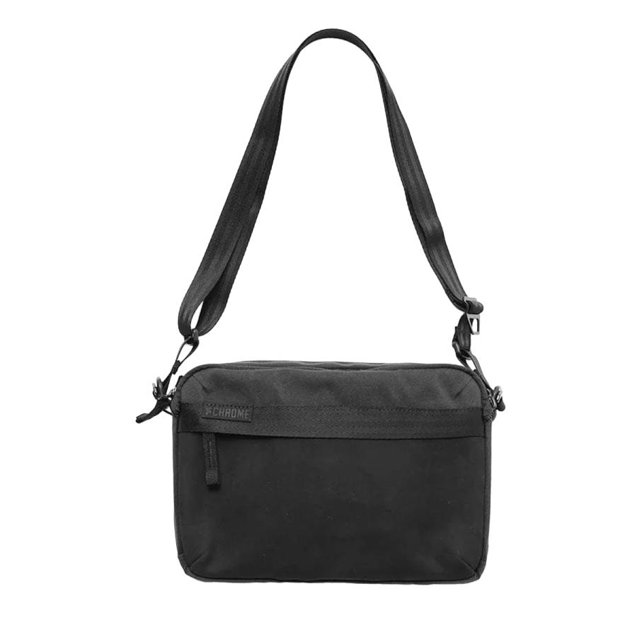 最大44% 3/22まで クローム インダストリーズ パックショルダー ショルダーバッグ 3L 耐水 ブラックキャンバスレザー CHROME INDUSTRIES PACK SHOULDER BJ012 | CHROME | 05