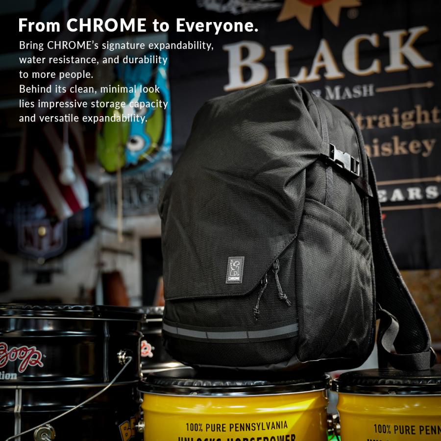 CHROME 100%防水バックパック CHROME（クローム） 最大42% 5/7限定 インダストリーズ エクストレック