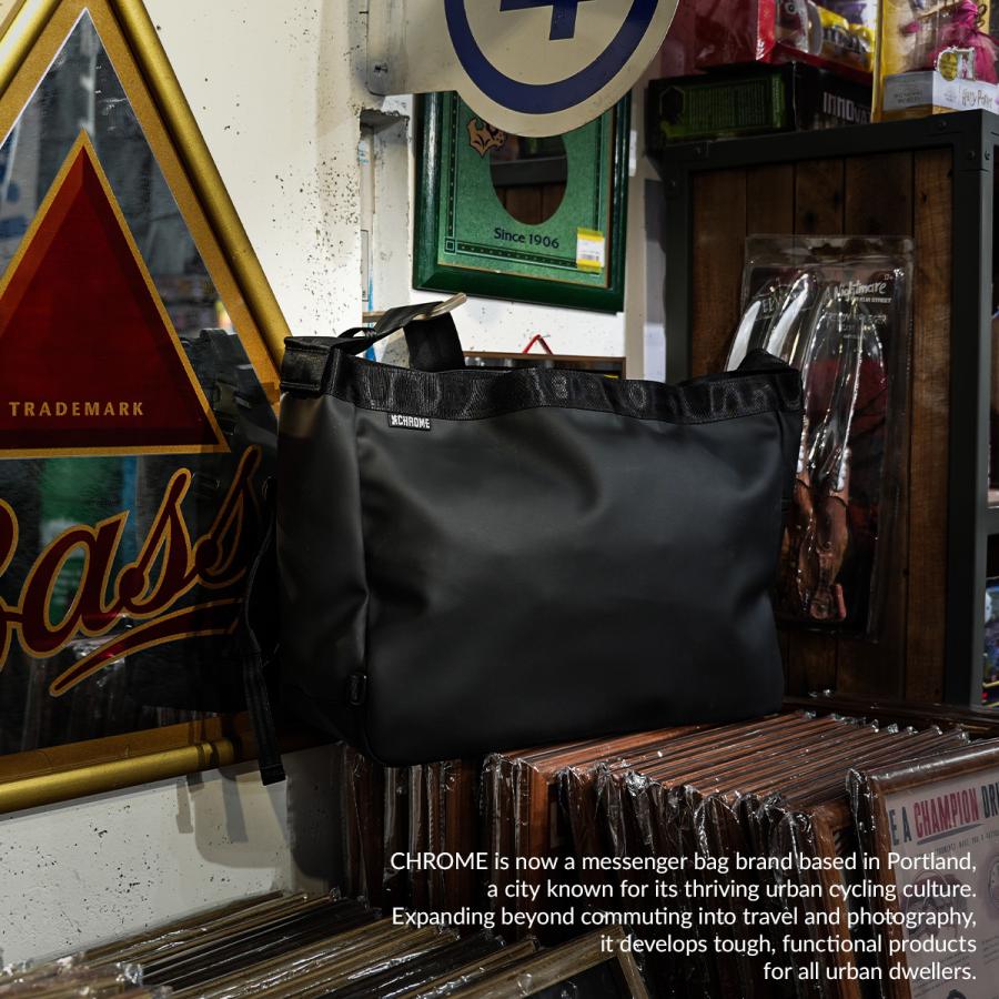 クローム インダストリーズ ニュースペーパー メッセンジャーバッグ 26L B4 軽量 耐水 CHROME INDUSTRIES JP197 BJ015 | CHROME | 03