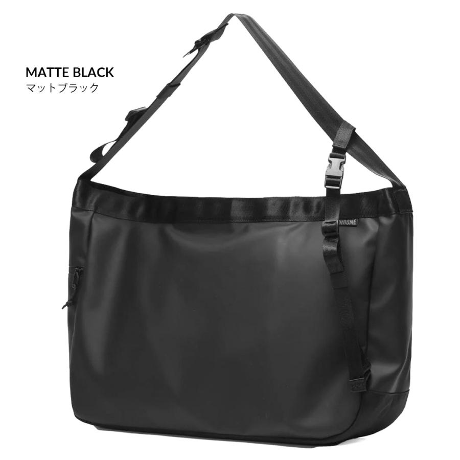 クローム インダストリーズ ニュースペーパー メッセンジャーバッグ 26L B4 軽量 耐水 CHROME INDUSTRIES JP197 BJ015 | CHROME | 04