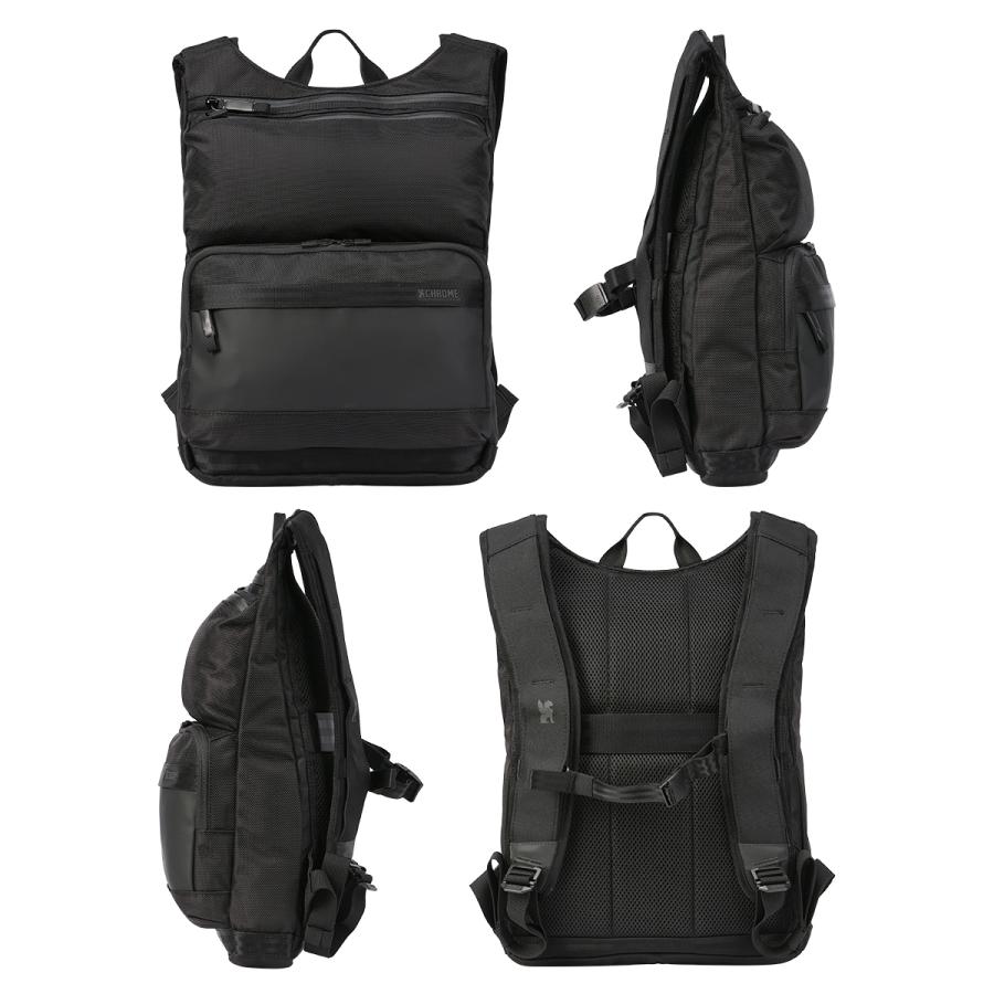 クロームインダストリーズ?シティプルーフ リュック バックパック 10L 耐水 CHROME INDUSTRIES CITY PROOF BJ018 | CHROME | 04