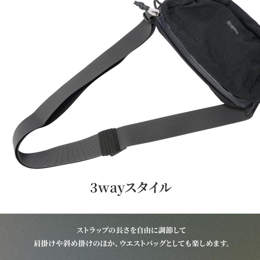 ベルロイ ライト ウエストバッグ ボディバッグ メンズ レディース コンパクト ミニ 小さめ Bellroy LITE BLHA | Bellroy | 12
