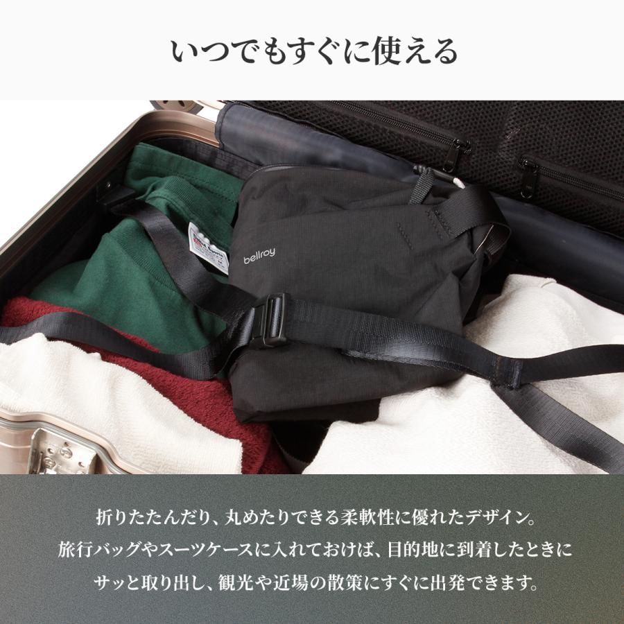 最大41% 8/25限定 Bellroy Lite Sling ベルロイ ライトスリング ボディバッグ ショルダー メンズ ブランド 超軽量 拡張 斜めがけ 7L A5 BLLA 6年保証 | Bellroy | 13