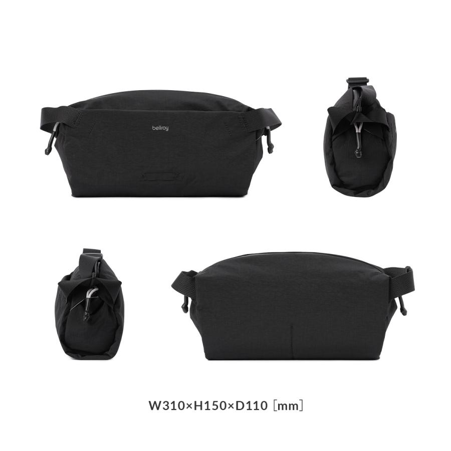 最大41% 8/25限定 Bellroy Lite Sling ベルロイ ライトスリング ボディバッグ ショルダー メンズ ブランド 超軽量 拡張 斜めがけ 7L A5 BLLA 6年保証 | Bellroy | 04