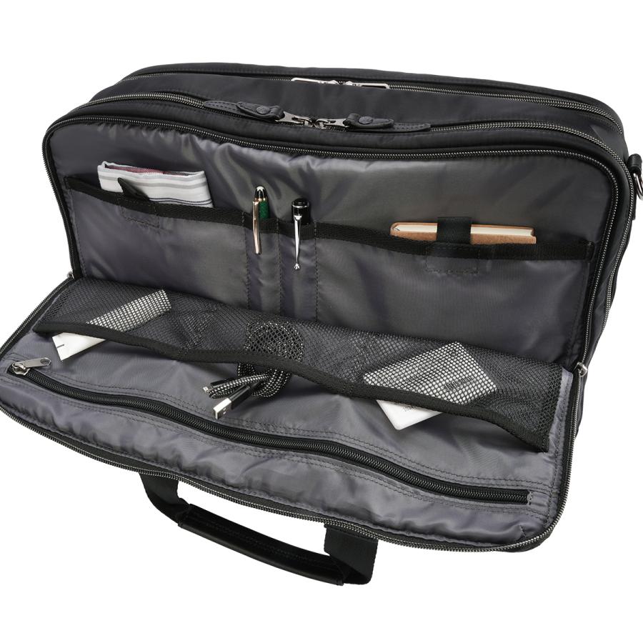 最大50% 9/8限定 ムスタッシュオンタイム ビジネスバッグ 3WAY A4 リュック ブリーフケース 合皮 moustache on time BUSINESS SELECTION BNO-2872 | moustache on time | 11