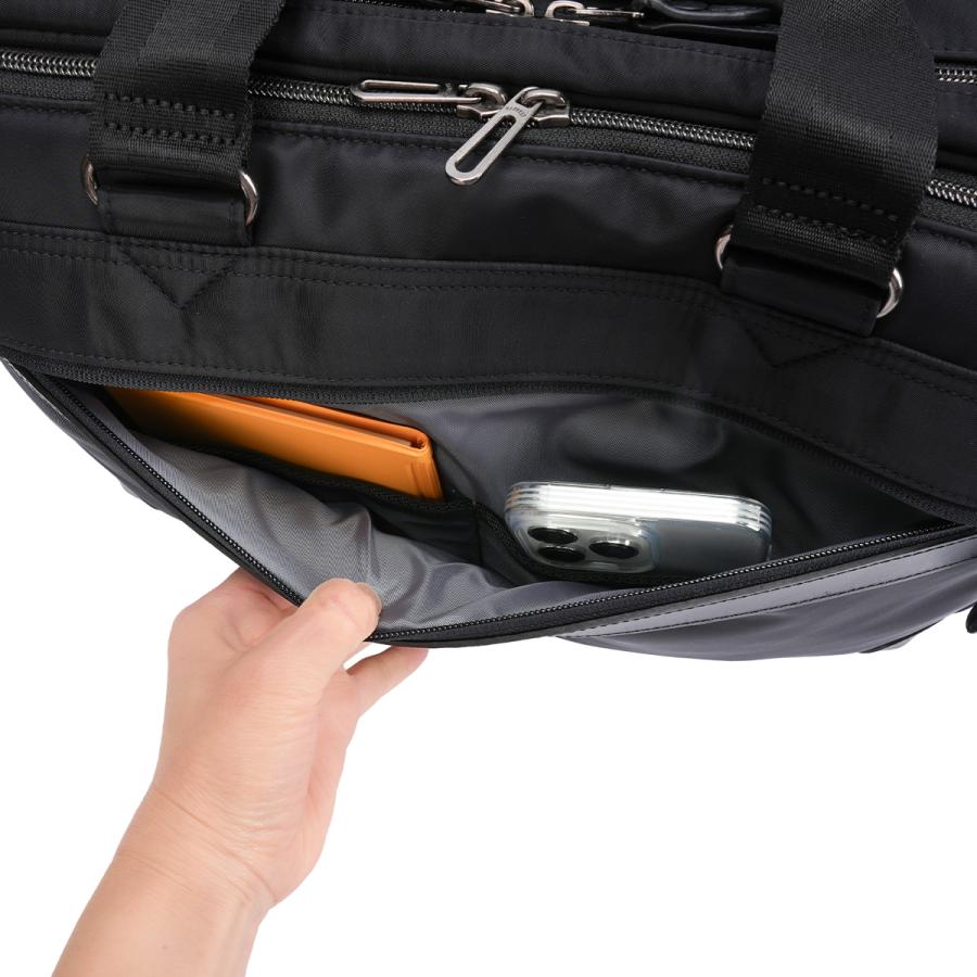 最大50% 1/25限定 ムスタッシュオンタイム ビジネスバッグ 3WAY A4 リュック ブリーフケース 合皮 moustache on time BUSINESS SELECTION BNO-2872 | moustache on time | 12