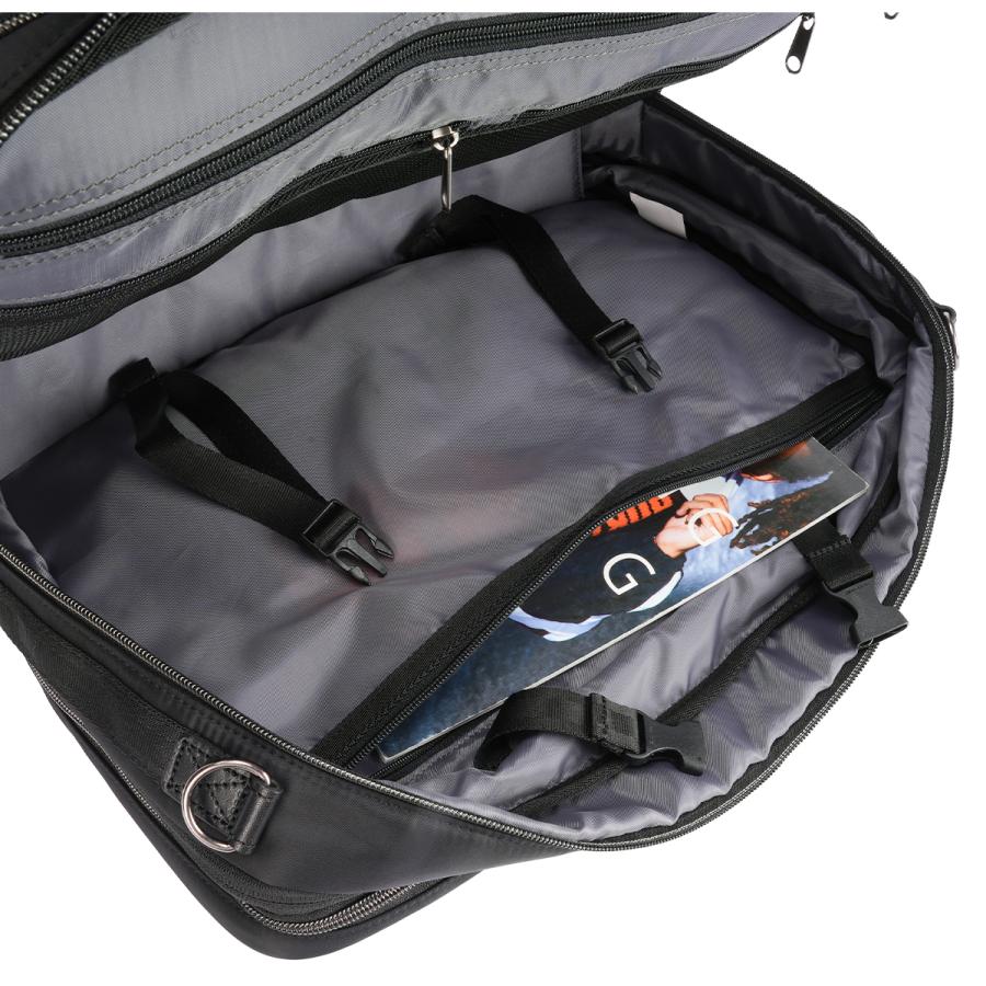 最大50% 1/25限定 ムスタッシュオンタイム ビジネスバッグ 3WAY A4 リュック ブリーフケース 合皮 moustache on time BUSINESS SELECTION BNO-2872 | moustache on time | 08