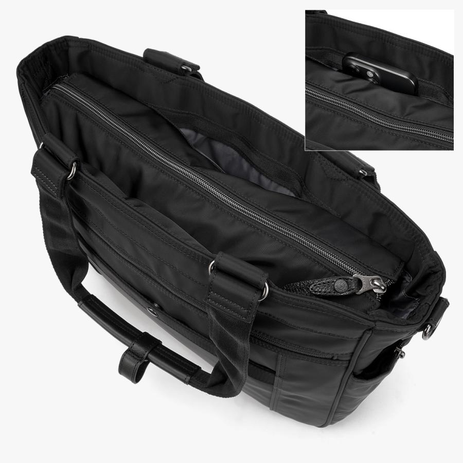 最大40% 10/15限定 ムスタッシュ オン タイム ビジネストートバッグ メンズ ブランド 50代 40代 黒 通勤 A4 2WAY ビジネスバッグ moustache on time BNO-2874 | moustache on time | 12