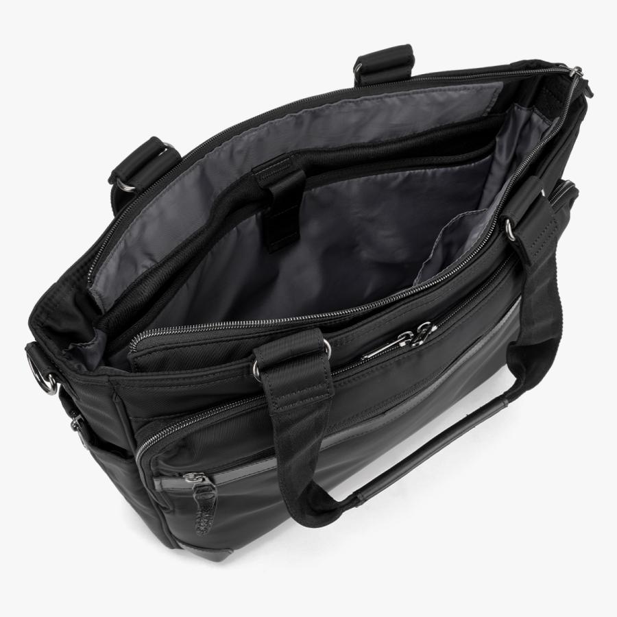 最大40% 10/15限定 ムスタッシュ オン タイム ビジネストートバッグ メンズ ブランド 50代 40代 黒 通勤 A4 2WAY ビジネスバッグ moustache on time BNO-2874 | moustache on time | 14