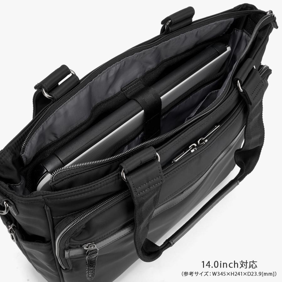最大40% 10/15限定 ムスタッシュ オン タイム ビジネストートバッグ メンズ ブランド 50代 40代 黒 通勤 A4 2WAY ビジネスバッグ moustache on time BNO-2874 | moustache on time | 15