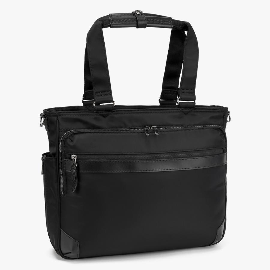 最大40% 10/15限定 ムスタッシュ オン タイム ビジネストートバッグ メンズ ブランド 50代 40代 黒 通勤 A4 2WAY ビジネスバッグ moustache on time BNO-2874 | moustache on time | 06