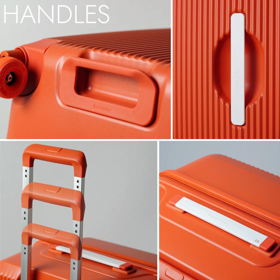 最大51% 4/28から 2年保証＋特典 イノベーター スーツケース LLサイズ XL 100L 大型 大容量 軽量 深型 キャスターストッパー innovator Board Carry BO-8 | innovator | 15