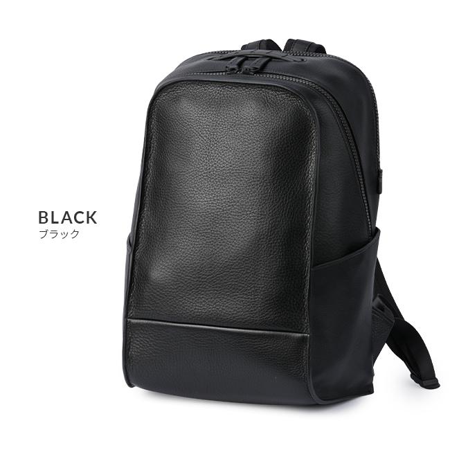 最大50% 1/15限定 トモエ リュック ビジネスリュック メンズ レディース ブランド レザー 本革 日本製 通学 通勤 黒 A4 ボールド TOMOE BOLD | TOMOE | 02