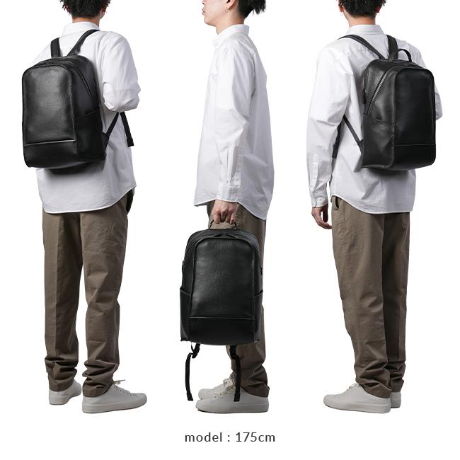 最大50% 12/25限定 トモエ リュック ビジネスリュック メンズ レディース ブランド レザー 本革 日本製 通学 通勤 黒 A4 ボールド TOMOE BOLD | TOMOE | 04