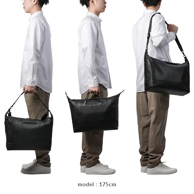 最大50% 4/25限定 トモエ トートバッグ メンズ レディース ブランド レザー 本革 日本製 通学 通勤 黒 肩掛け ファスナー付き 3WAY A4 ボールド TOMOE BOLD | TOMOE | 04