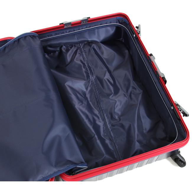 最大53% 3/1まで バウンドリップ スーツケース LLサイズ 105L 軽量 大容量 長期滞在用 静音キャスター フレームタイプ ストッパー トリオ BOUNDRIP BD88 | BOUNDRIP | 14