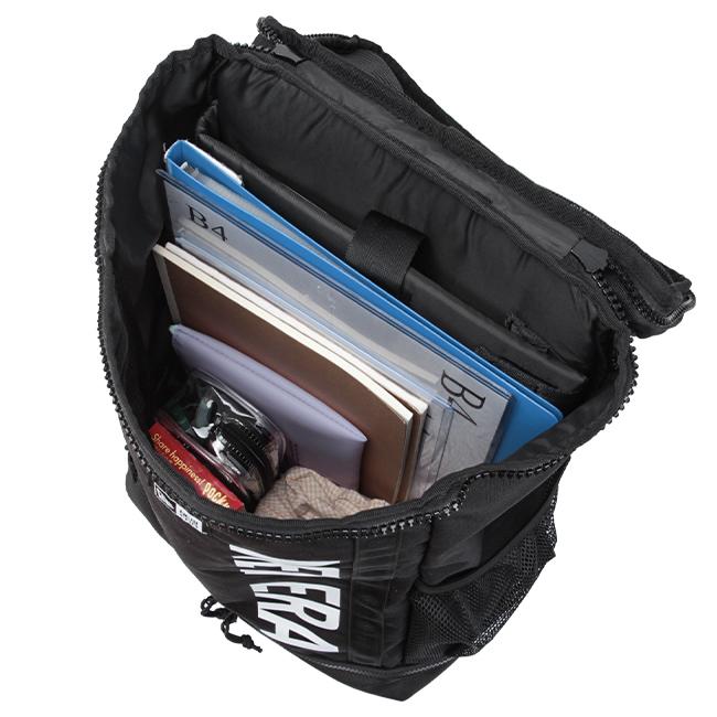 NEW ERA ニューエラ リュック 通学 32L 男子 女子 中学生 高校生 軽量 黒 大容量 スクエア ボックス型 スクールバッグ 14521371 13529453 | NEW ERA | 08