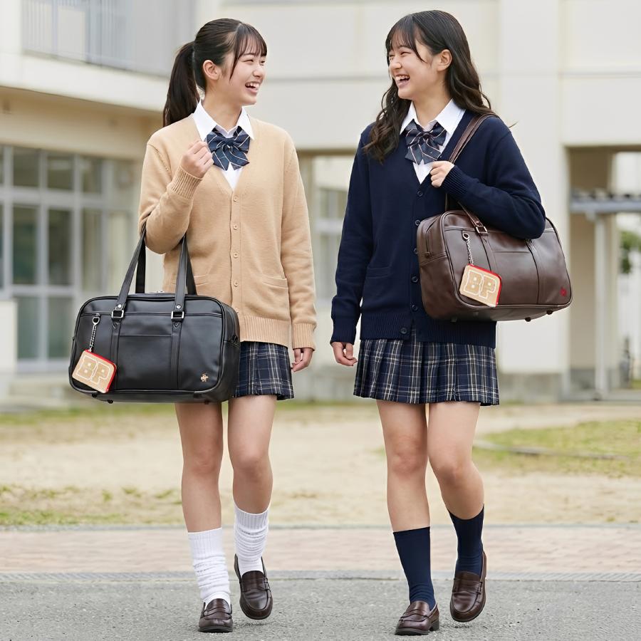 最大41% 4/15限定 ビバリーヒルズポロクラブ スクールバッグ スクバ 合皮 女子 女子高生 高校生 中学生 通学 学生鞄 黒 茶色 ブラック ブラウン かわいい BP002 | BEVERLY HILLS POLO CLUB | 15