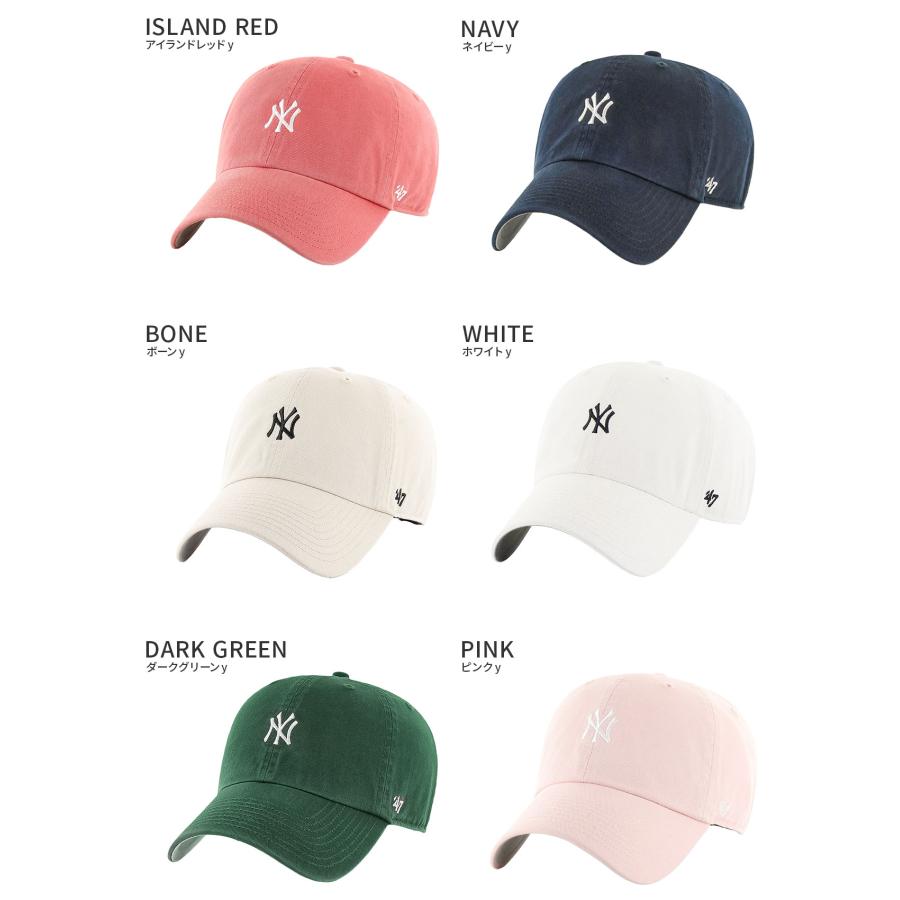 '47 キャップ 帽子 メンズ レディース ブランド クリーンナップ ベースランナー ヤンキース フォーティーセブン BASE RUNNER '47 CLEAN UP | 47 | 14