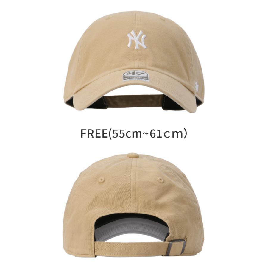 '47 キャップ 帽子 メンズ レディース ブランド クリーンナップ ベースランナー ヤンキース フォーティーセブン BASE RUNNER '47 CLEAN UP | 47 | 15
