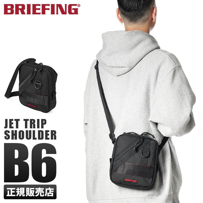 ブリーフィング バッグ ショルダーバッグ ショルダーポーチ メンズ ブランド シンプル ミニ 小さめ 斜めがけ 縦型 Briefing Jet Trip Sq Shoulder Bra221l24 希少