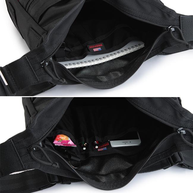 最大50% 3/25限定 ブリーフィング ビジネスショルダーバッグ メンズ 大容量 黒 A4 BRIEFING MADE IN USA DAY TRIPPER BRF032219 | BRIEFING | 13