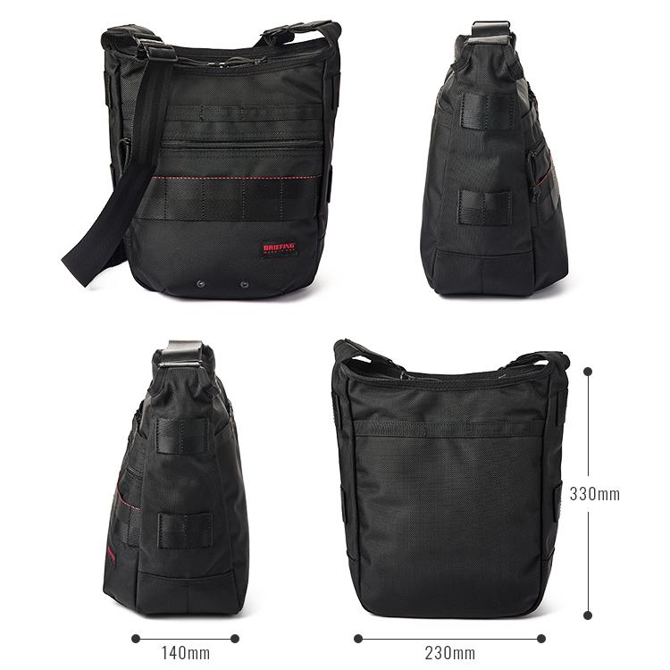 ブリーフィング ビジネスショルダーバッグ メンズ 大容量 黒 A4 BRIEFING MADE IN USA DAY TRIPPER BRF032219 | BRIEFING | 05