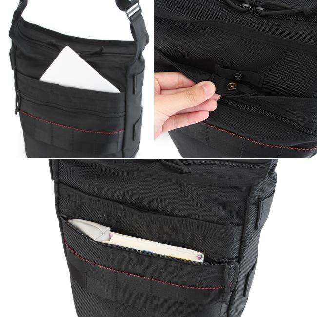 最大50% 2/15限定 ブリーフィング ビジネスショルダーバッグ メンズ 大容量 黒 A4 BRIEFING MADE IN USA DAY TRIPPER BRF032219 | BRIEFING | 09