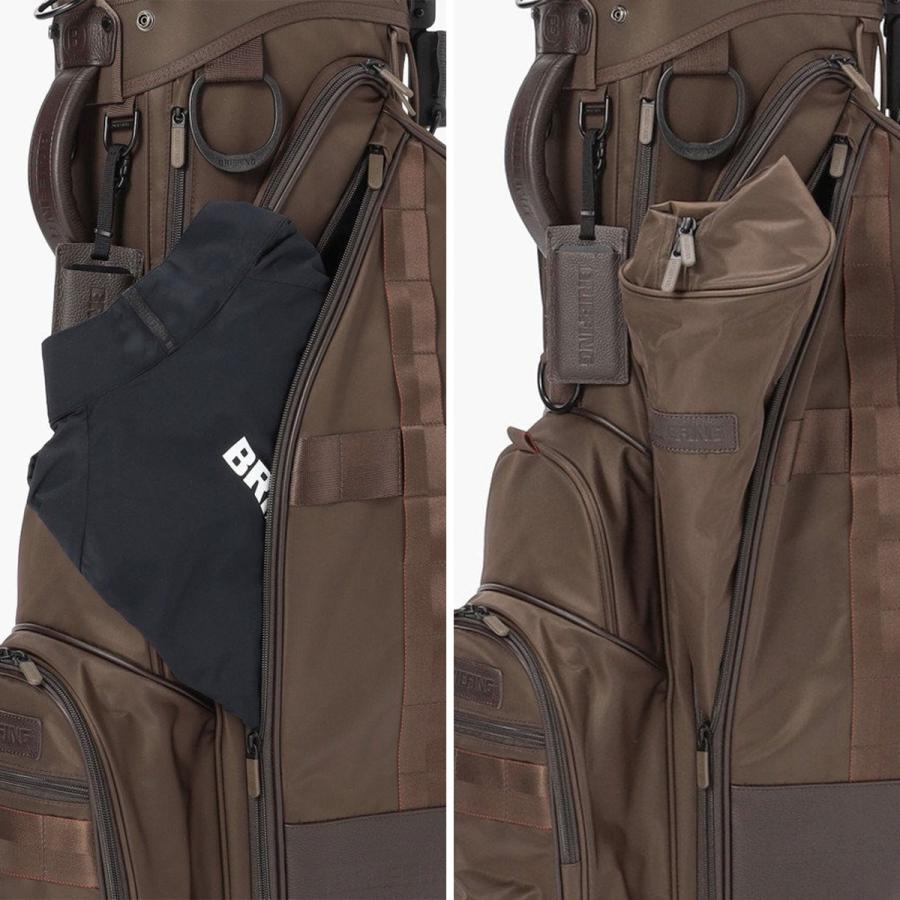 ブリーフィング ゴルフ ホリデイコレクション キャディバッグ CR-4 #04 4分割 スタンド型 BRIEFING GOLF HOLIDAY COLLECTION BRG253D40 | BRIEFING GOLF | 10