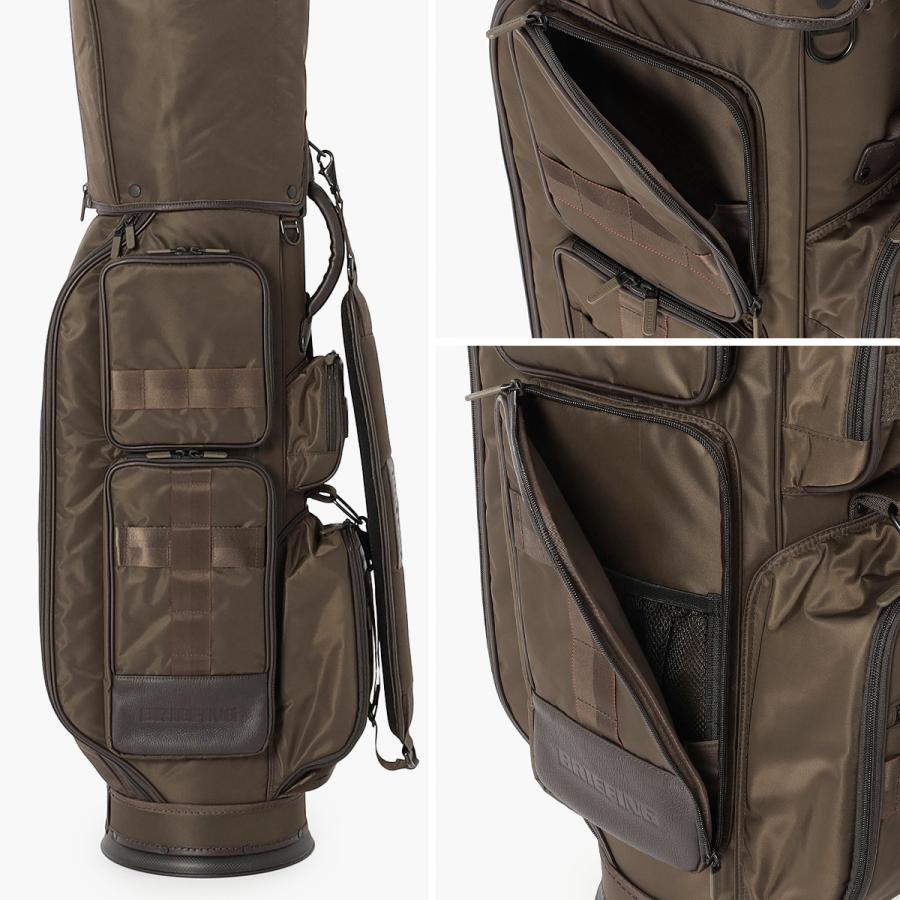 ブリーフィング ゴルフ ホリデイコレクション キャディバッグ CR-6 #03 5分割 カート型 自立 BRIEFING GOLF HOLIDAY COLLECTION BRG253D41 | BRIEFING GOLF | 11