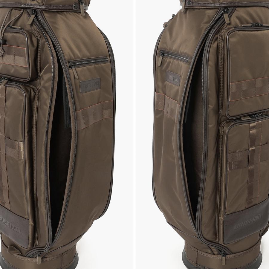 ブリーフィング ゴルフ ホリデイコレクション キャディバッグ CR-6 #03 5分割 カート型 自立 BRIEFING GOLF HOLIDAY COLLECTION BRG253D41 | BRIEFING GOLF | 12