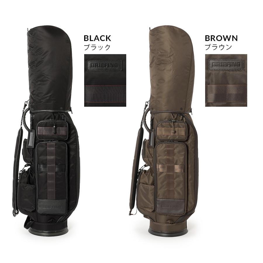 ブリーフィング ゴルフ ホリデイコレクション キャディバッグ CR-6 #03 5分割 カート型 自立 BRIEFING GOLF HOLIDAY COLLECTION BRG253D41 | BRIEFING GOLF | 04