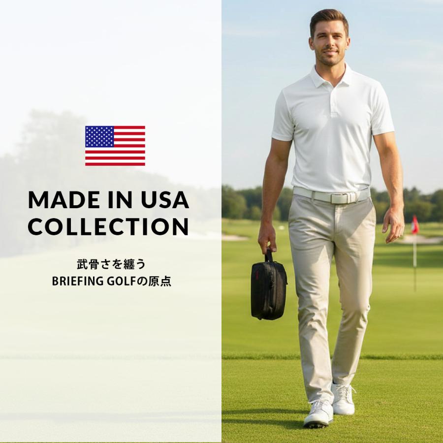 最大51% 2/8限定 ブリーフィング ゴルフ ダブルレイヤーポーチ BRIEFING GOLF MADE IN USA COLLECTION BRG253G64 | BRIEFING GOLF | 02