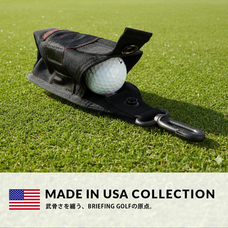 最大49% 10/8限定 ブリーフィング ゴルフ ボールポーチ BRIEFING GOLF MADE IN USA COLLECTION BRG253G65 | BRIEFING GOLF | 02