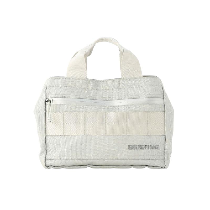人気〈BRIEFING〉カートバッグ ブリーフィング ラウンドバッグ シルバー系 BRIEFING GOLF（ブリーフィングゴルフ） 最大42% 8/31限定