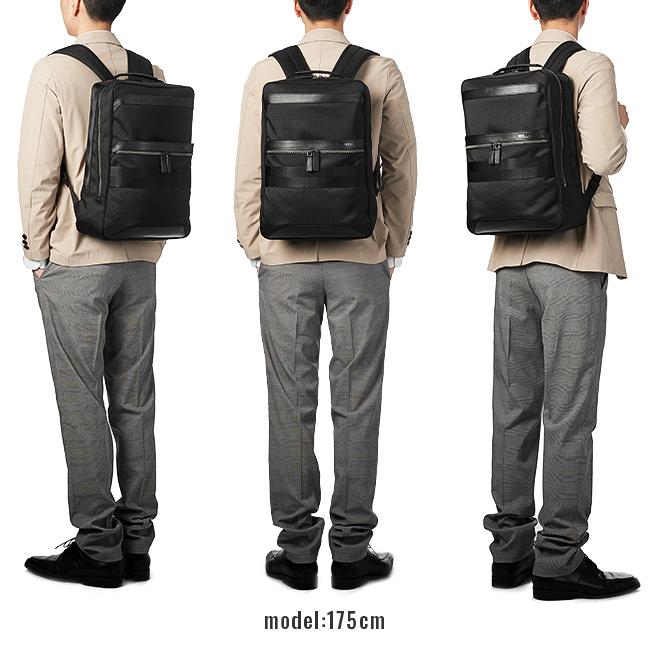 ブリーフィング ビジネスリュック メンズ 50代 40代 通勤 軽量 日本製 黒 薄型 スリム 14.3L ビジネスバッグ BRIEFING BRM191P07 | BRIEFING | 05