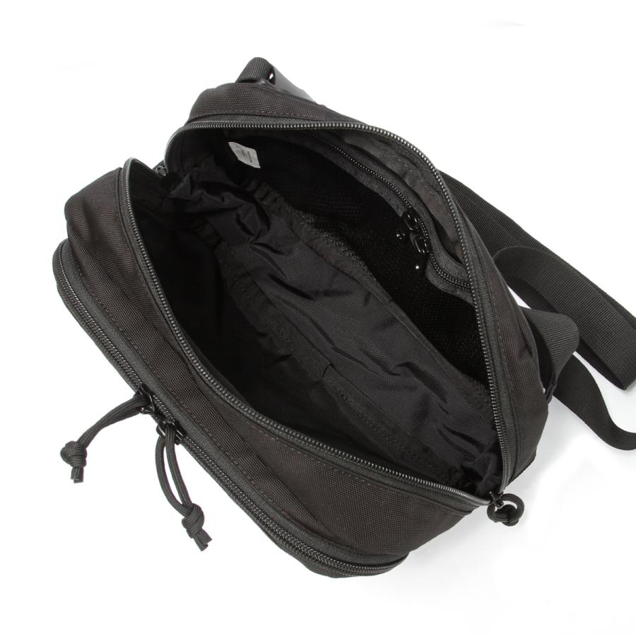 希少‼︎レザーワッペンBRIEFINGブリーフィング 黒 メンズ S【未使用】 BRIEFING（ブリーフィング） 最大42% 1/13限定 ショルダーバッグ