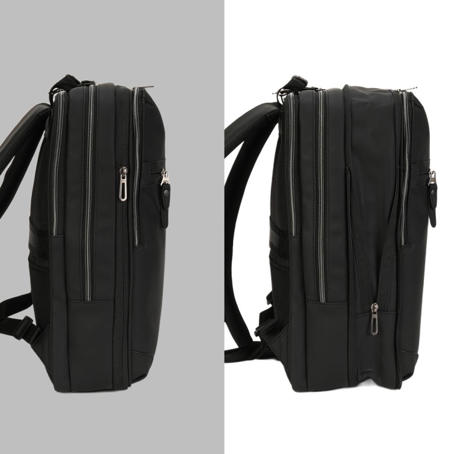 最大46% 3/18限定 ムスタッシュ オン タイム ビジネスリュック A4 拡張 通勤 メンズ moustache on time BTR BTR-2880 | moustache on time | 14