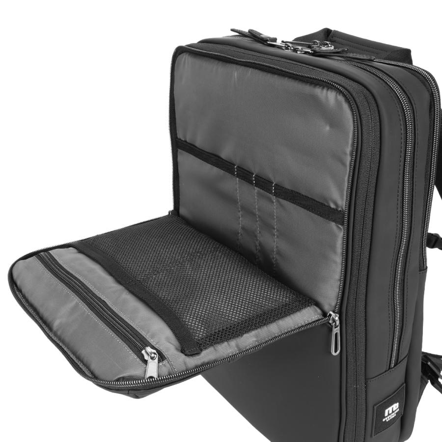 最大46% 3/18限定 ムスタッシュ オン タイム ビジネスリュック A4 拡張 通勤 メンズ moustache on time BTR BTR-2880 | moustache on time | 07