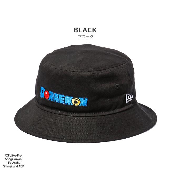 【新品未開封】NEWERA ドラえもん タイトルロゴ 帽子 バケットハット NEW ERA（ニューエラ） 帽子 バケットハット メンズ レディース