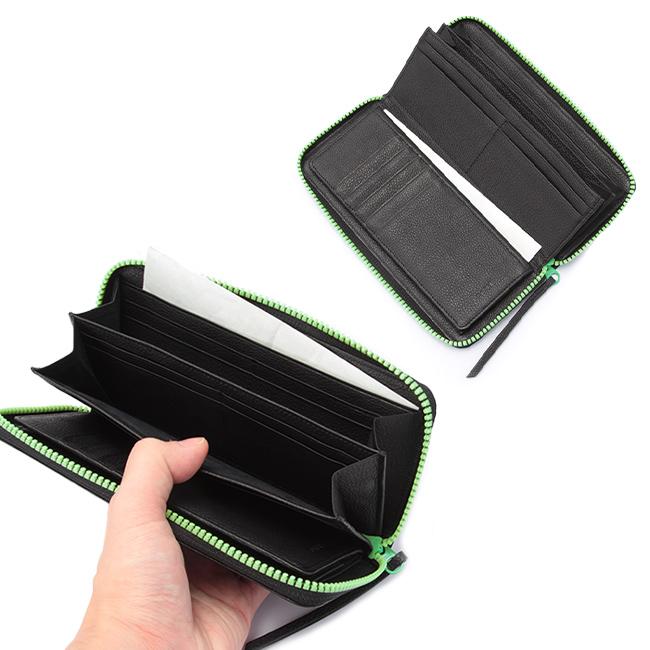 最大50% 12/25限定 カクタ 財布 長財布 メンズ レディース 大容量 本革 栃木レザー ラウンドファスナー CACTA CACTA ファイヤーフライ 2014 在庫限り | CACT'A | 12