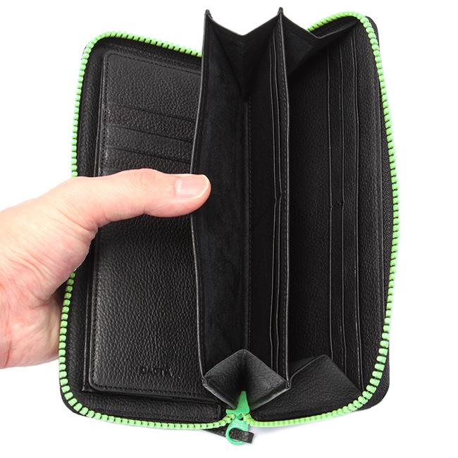 最大50% 12/25限定 カクタ 財布 長財布 メンズ レディース 大容量 本革 栃木レザー ラウンドファスナー CACTA CACTA ファイヤーフライ 2014 在庫限り | CACT'A | 14