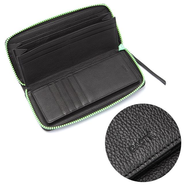 最大51% 3/30限定 カクタ 財布 長財布 メンズ レディース 大容量 本革 栃木レザー ラウンドファスナー CACTA CACTA ファイヤーフライ 2014 在庫限り | CACT'A | 10