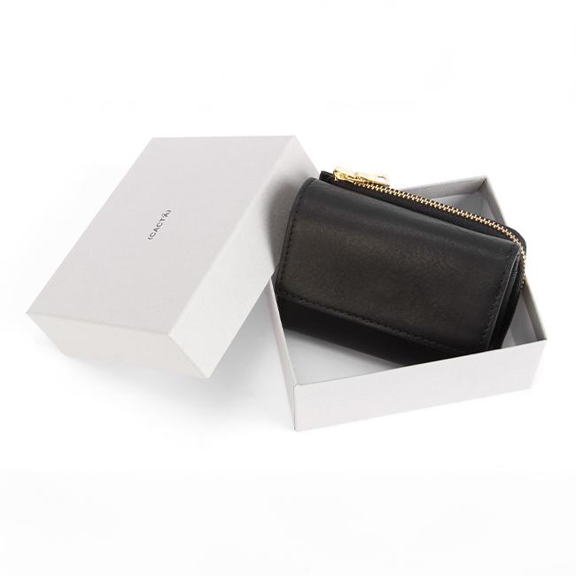CACT'A 最大42% 9/4限定 カクタ ミニ財布 スライドカードケース