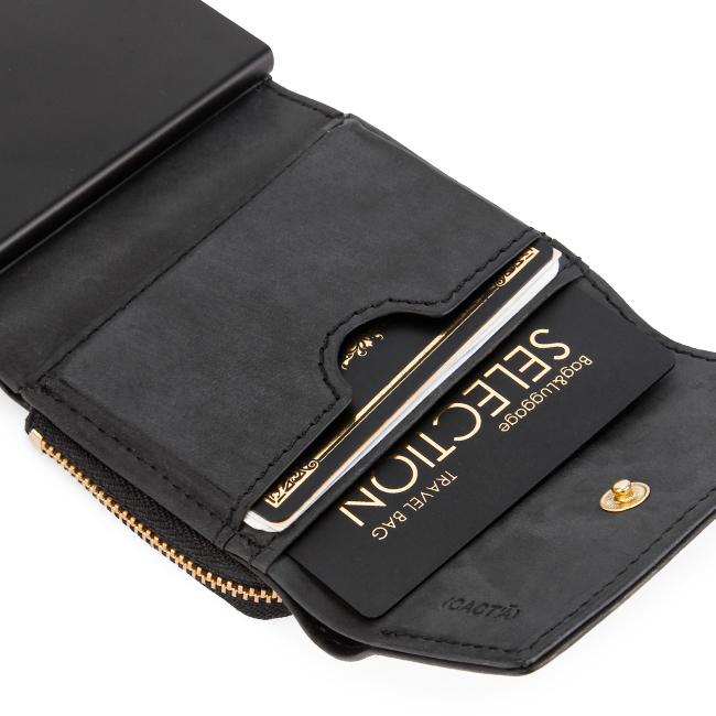 最大37% 1/8限定 カクタ ミニ財布 スライドカードケース メンズ レディース ブランド レザー 本革 三つ折り財布 コンパクトウォレット CACTA 2042 | CACT'A | 09