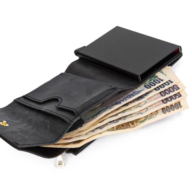 CACT'A（カクタ） ミニ財布 スライドカードケース メンズ レディース