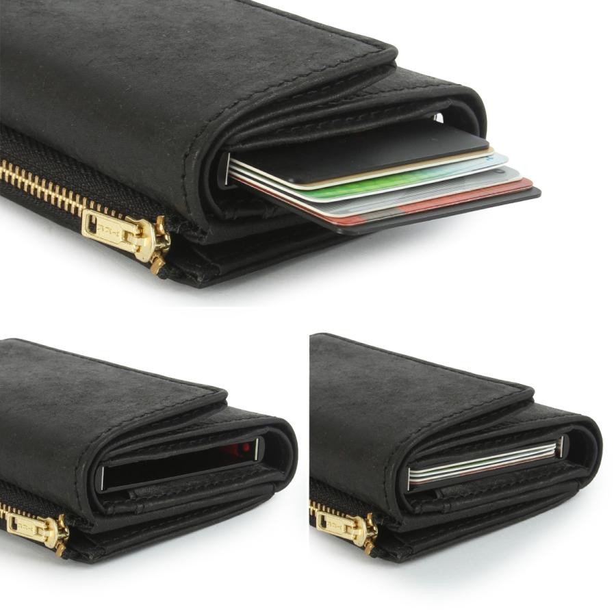 CACT'A（カクタ） 最大42% 12/9限定 財布 本革 三つ折り財布 ミニ財布